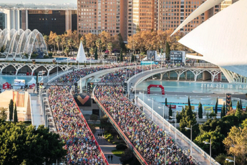 Carrera Running Valencia Maraton