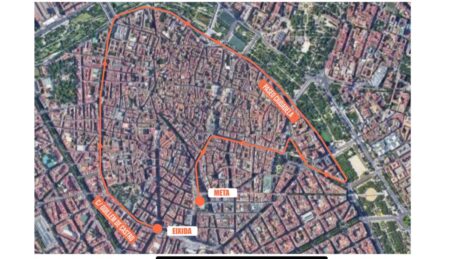 Recorrido San Silvestre Valencia